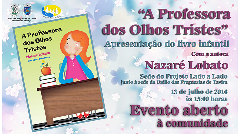 Apresentação do livro infantil "A professora dos Olhos Tristes"