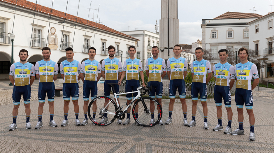 Clube de Ciclismo de Tavira na 82ª Volta a Portugal em bicicleta